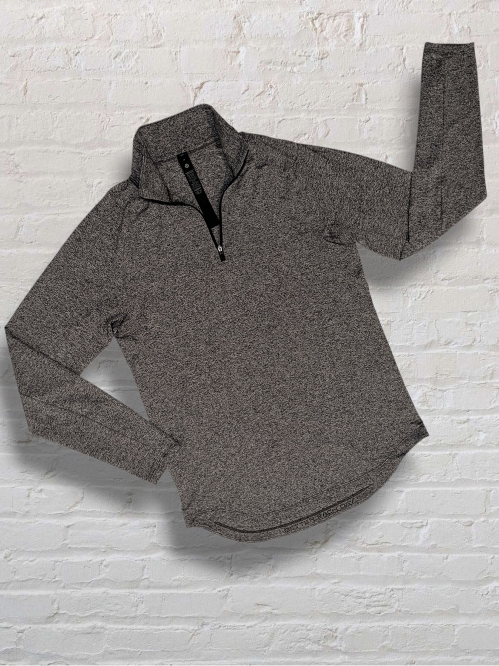 Lululemon License To Train Half Zip Pullover Gray Heather Men’s Medium - Picture 8 of 12